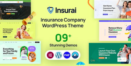 Insurai - Insurance Company WordPress Theme