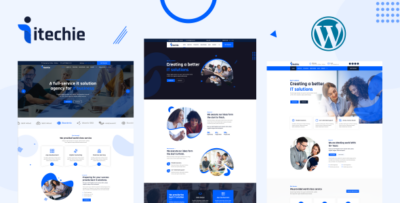 Itechie - IT Solutions and Services WordPress Theme