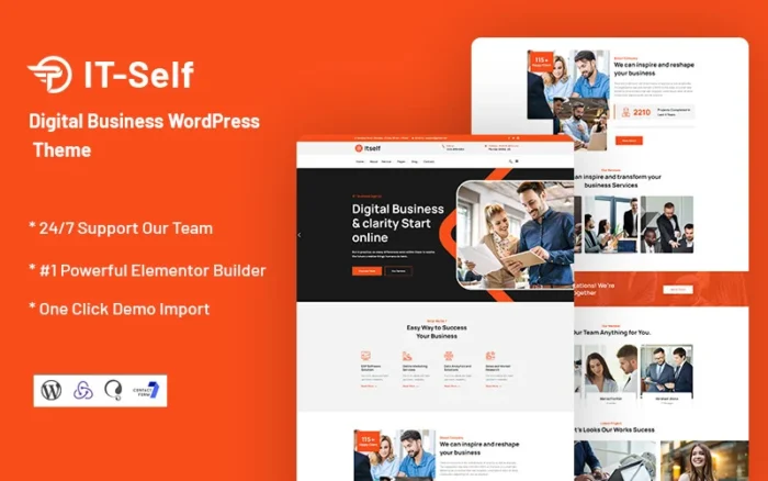 Itself - Digital Business WordPress Theme