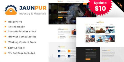 Jaunpur - Industrial Business HTML Template