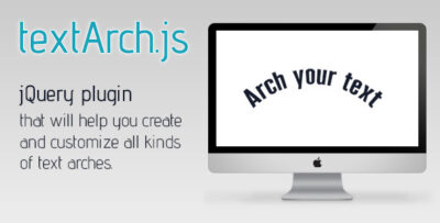 Jquery Text Arch