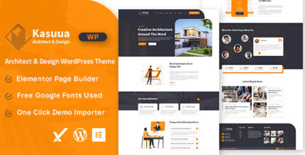 Kasuua – Architect & Design WordPress Theme