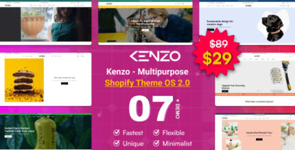 Kenzo - Multipurpose Shopify Theme OS 2.0