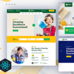 Klenar - Cleaning Services React Template
