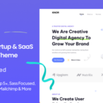 Knor - Digital Agency WordPress Theme