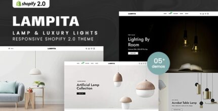 Lampita - Lamp & Luxury Lights Responsive Shopify 2.0 Theme