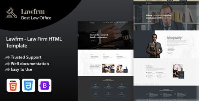 Lawfrm Law Firm HTML Template