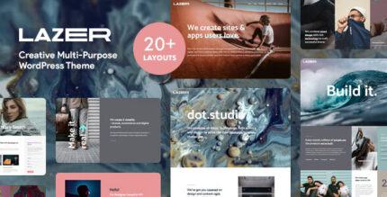 Lazer - Creative Multi-Purpose WordPress Theme