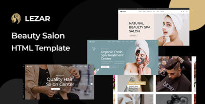 Lezar - Spa and Beauty Salon WordPress Theme