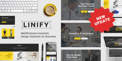 Linify - Multipurpose Corporate WordPress Theme