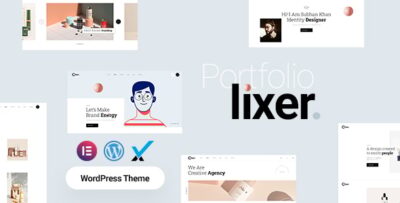Lixer - Creative Portfolio WordPress Theme