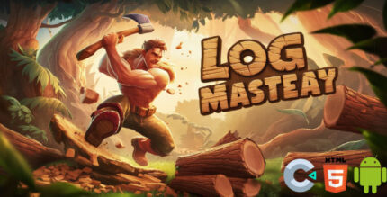 Log Master Arcade Platformer Game (HTML5 & Android) Construct 3