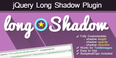 Long Shadow jQuery Plugin