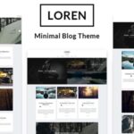 Loren - Personal Minimal WordPress Theme