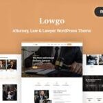 Lowgo Attorney, Law & Lawyer WordPress Theme