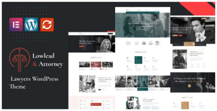 Lowlead - Attorney & Lawyers WordPress Theme