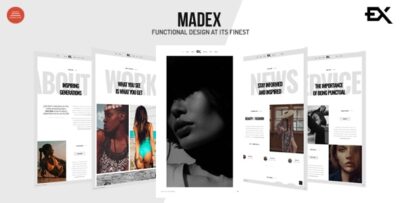 Madex - Creative Photography Portfolio Template