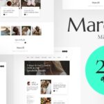 Marcell + Layouts Multi-Concept Personal Blog & Magazine WordPress Theme
