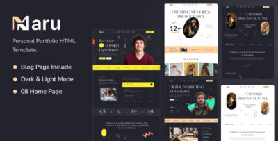 Maru - Personal Portfolio Websites