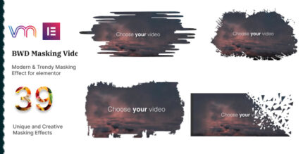 Masking Video addon for Elementor
