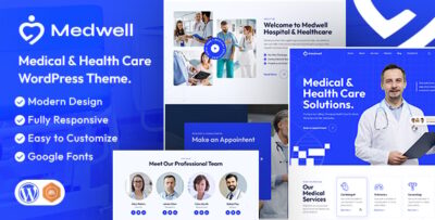 Medwell Medical & Health Care WordPress Theme