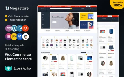 Megastore - Multipurpose Elementor WooCommerce Responsive Theme