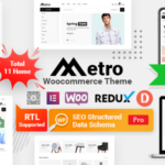 Metro – Minimal WooCommerce WordPress Theme