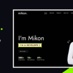 Mikon - Personal Portfolio WordPress Theme