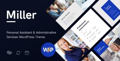 Miller Personal Assistant & Administrative Services WordPress Theme