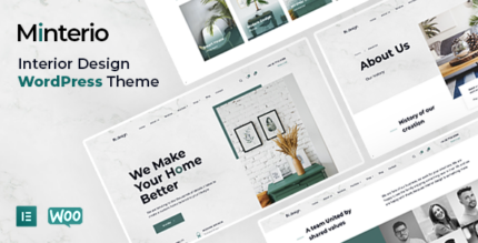 Minterio – Interior Design WordPress Theme