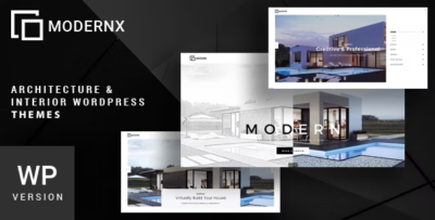 Modernx - Architecture & Interior WordPress Theme