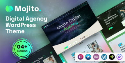 Mojito - Digital Agency WordPress Theme