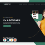Morphy - Personal Portfolio WordPress Theme
