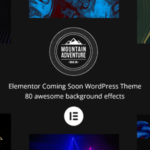 Mountain - Elementor Coming Soon WordPress Theme