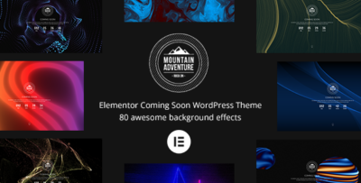 Mountain - Elementor Coming Soon WordPress Theme