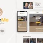 MoveMe Moving & Storage Relocation Company WordPress Theme
