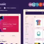 Music - Music Store, Musical Instruments, and Accessories Multipurpose WooCommerce Elementor Theme