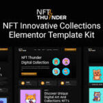 NFTThunder - NFT Innovative Collections Elementor Template Kit