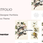 NPortfolio - Artist and Designer Portfolio WordPress Theme