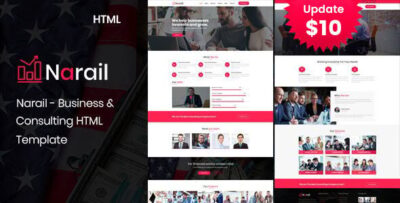 Narail - Business Consulting Services HTML Template