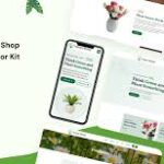 Nature World - Plantation and Flower Shop E-commerce Elementor Kit