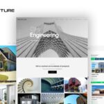 Nexus Architecture and Real Estate WordPress Theme