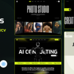 Nicholls - Personal PortfolioCV NextJS Template