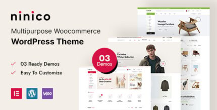 Ninico - Minimal WooCommerce WordPress Theme