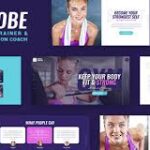 Niobe A Gym Trainer & Nutrition Coach WordPress Theme