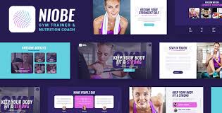 Niobe A Gym Trainer & Nutrition Coach WordPress Theme