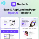 Niotech - Saas & App Landing Page ReactJs Template