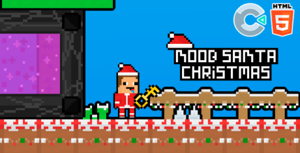 Noob Santa Christmas - HTML5 Game - Construct 3