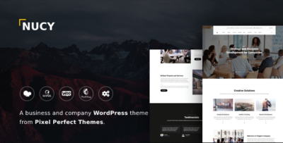 Nucy - Business & Company WordPress Theme