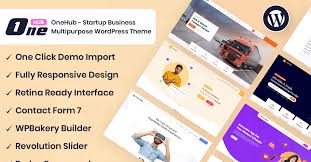 OneHub - Startup Business Multipurpose WordPress Theme